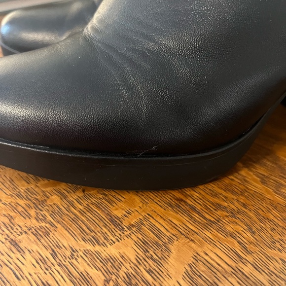 Black Heeled Mules - Picture 8 of 9